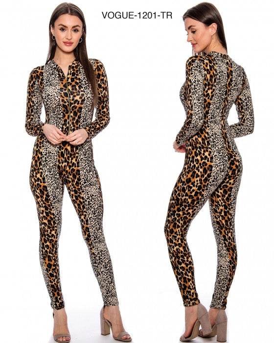 Leopard jumpsuit